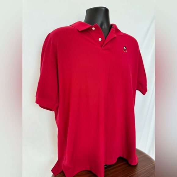 Disney Red Mickey Mouse Polo - Picture 4 of 6